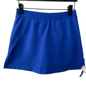 Wimbledon Vintage Royal Blue Tennis Skort Skirt Size S NWT